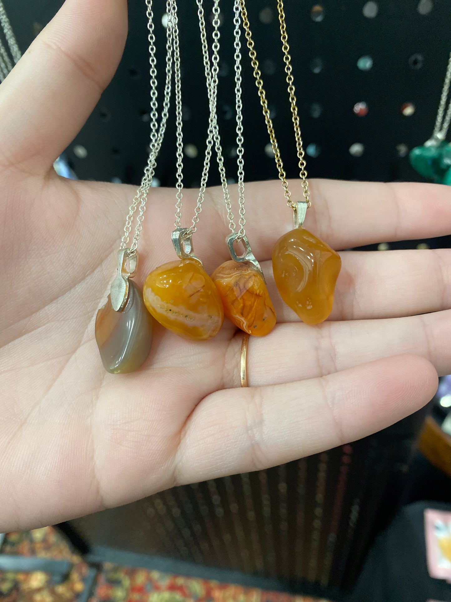 Carnelian Necklaces