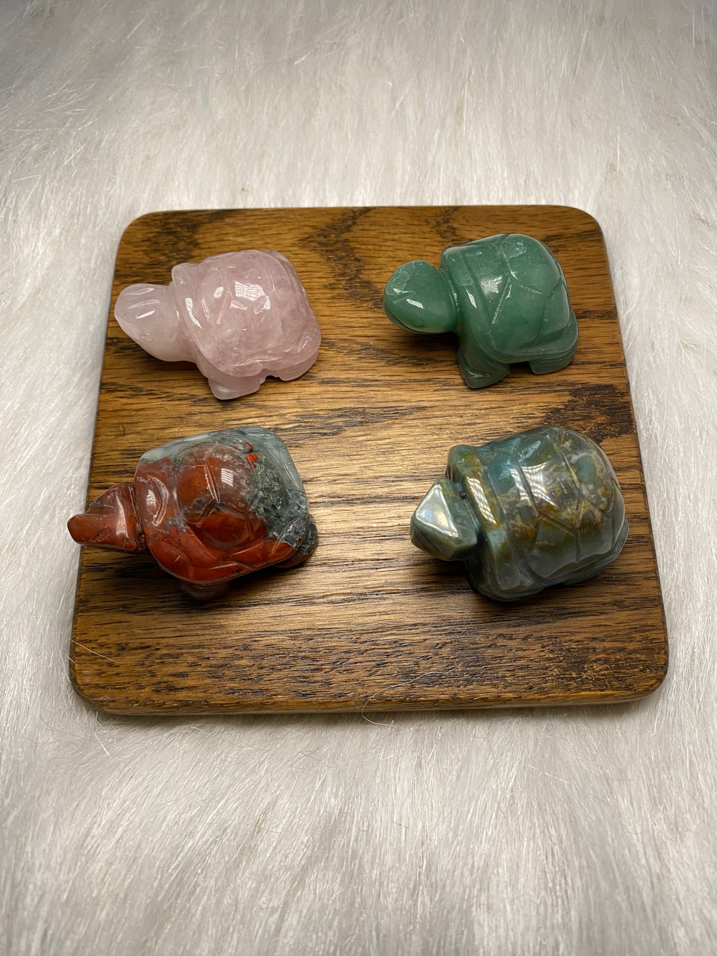 Crystal Turtle Carving