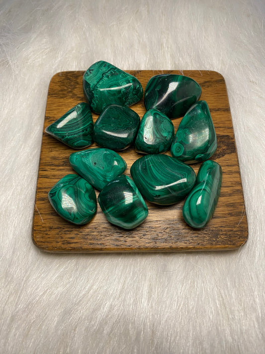 Malachite Tumbles