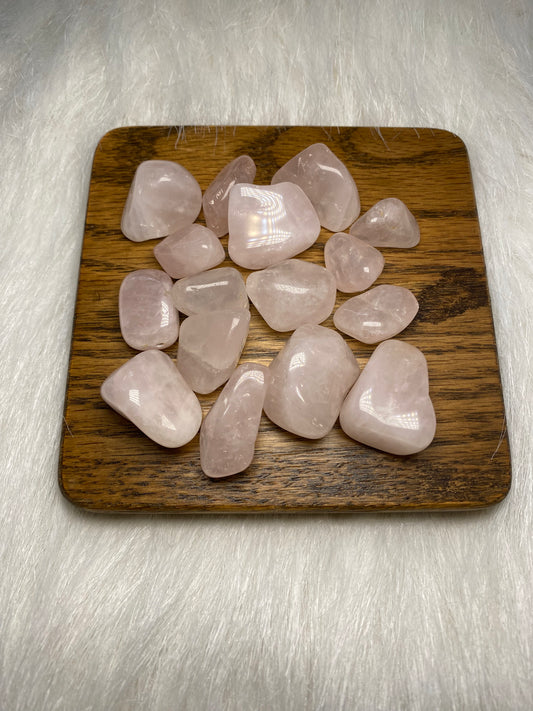 Small Rose Quartz Tumbles