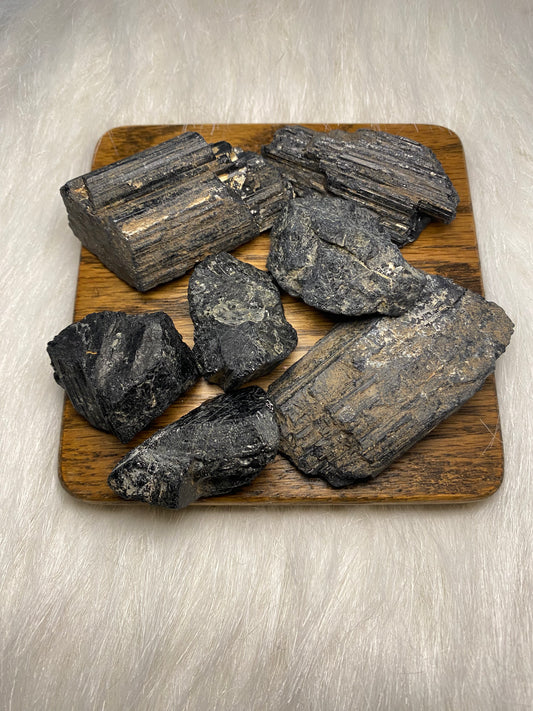 Raw Black Tourmaline