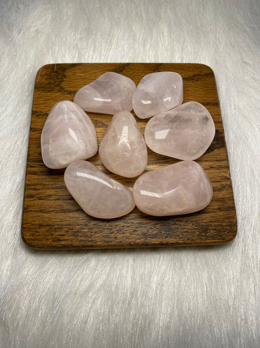 Large Rose Quartz Tumbles