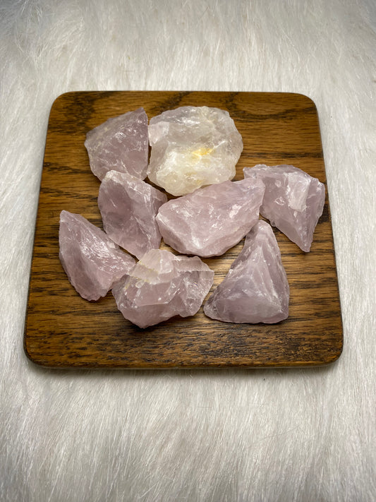 Raw Rose Quartz