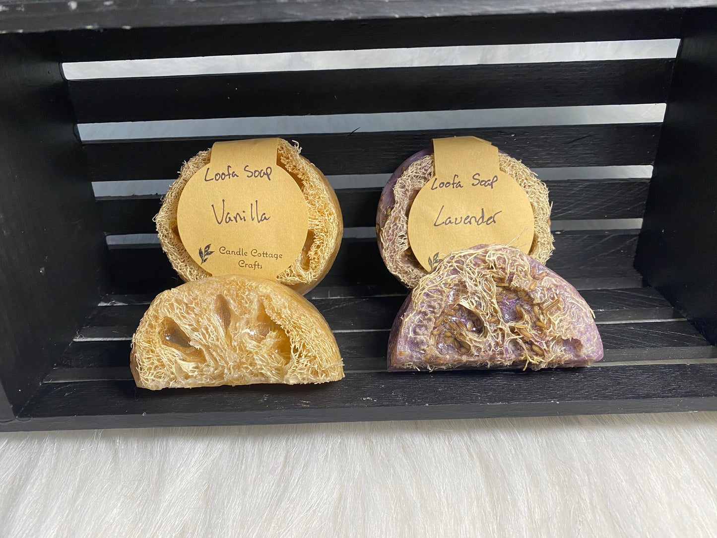 Loofa bar soap