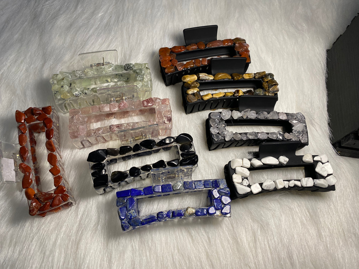 Crystal Claw Clips