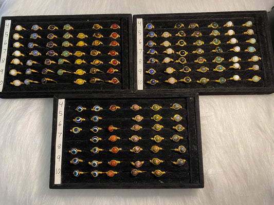 Crystal Rings
