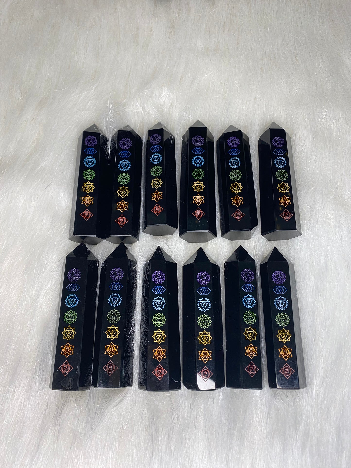 Obsidian Chakra Tower