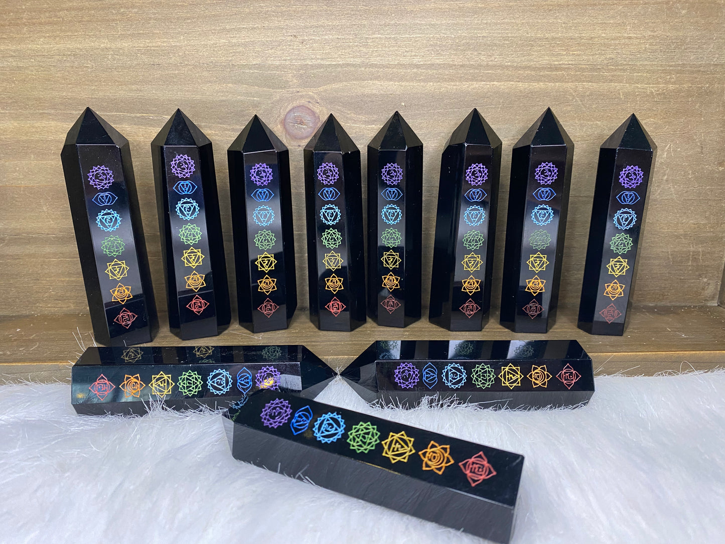 Obsidian Chakra Tower