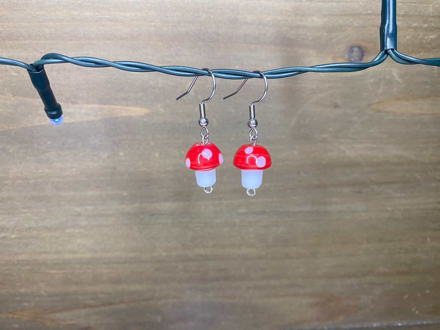 Mushroom Earrings
