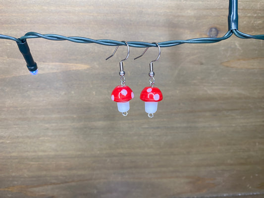 Mushroom Earrings