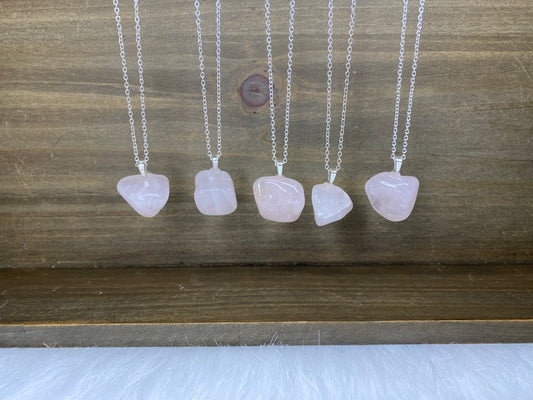 Rose Quartz Necklaces