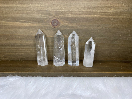 Clear Quartz tower